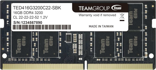 ОЗУ SO-DIM Team Group ELITE PC4-2666Mhz, 16Gb, TED416G2666C19-S01  от ведущих производителей: SSD, HDD, материнские платы, батареи. Надежность и производительность для вашего оборудования.