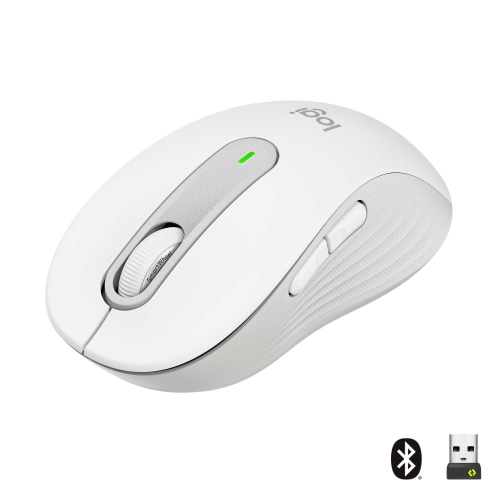 Широкий ассортимент мышь компьютерная  mouse wireless logitech signature m650, white для компьютерной техники с доставкой по всему Казахстану  | Рассрочка 0-0-24  фото 2