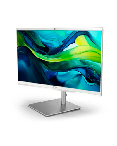 Моноблок Acer Aspire C24-195ES 23,8'FHD/Core Ultra 7-155u/16gb/512gb/Nos Silver/white (DQ.BM5MC.001) бизнес-класса. Мощные и стильные решения для бизнеса, учебы и дома. Быстрая доставка по Казахстану. Выгодные условия кредита и рассрочки 0-0-24. фото 3