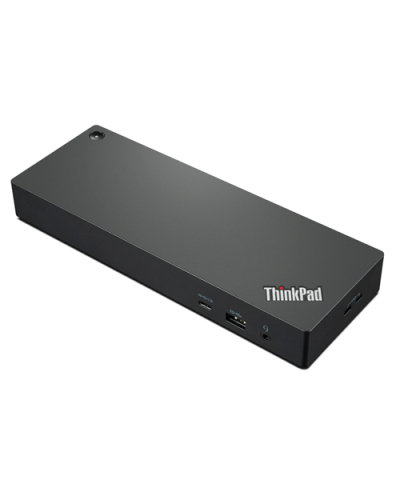Док-станция Lenovo ThinkPad Universal Thunderbolt 4 40B00135EU бизнес-класса. Высокопроизводительные решения для работы и учебы. Доставка по всему Казахстану. Кредит и рассрочка 0-0-24. фото 2